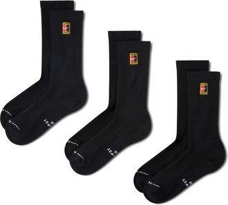 Nike Unisex Everyday Elevated Crew Socks (3 Pairs) in Multicolor | IH8633-902