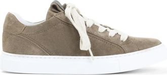 Brunello Cucinelli Brown Lace Up Sneakers