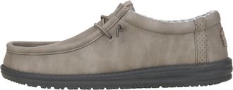 HeyDude Hey Dude Mens Wally Classic Sneaker, Grey, 13