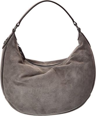 Jimmy Choo London Bets Medium Suede Hobo Bag