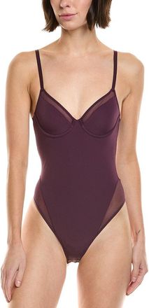 Wolford Sheer Opaque Bodysuit