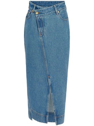 Jacquemus Gonna La Jupe de-N&icirc;mes midi - Blu