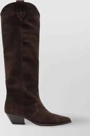 Isabel Marant suede cowboy boots