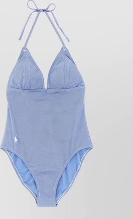 Polo Ralph Lauren halter neck one piece swimwear