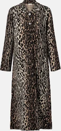 Rixo Jacoba jacquard coat