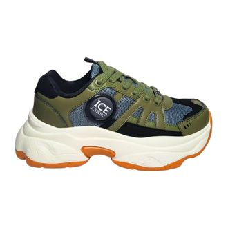 Iceberg Sneakers, male, Green, Size: 10 US S1M1 Sneaker