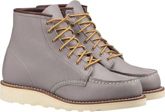Red Wing Shoes Heritage Classic Moc Boot in Granite Boundary Leather Women