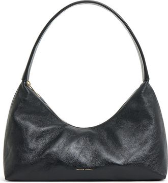 Mansur Gavriel Candy Baguette Leather Shoulder Bag in Black at Nordstrom