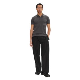 Alpha Industries Alpha Industries, Polo Shirts, male, Gray, Size: 2XL X-Fit Polo