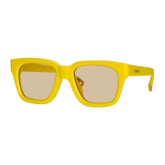 Jacquemus Square Full-Rim Sunglasses - Yellow