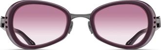 Matsuda 10616H MBO-RTM Mens Sunglasses Purple Size 49