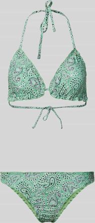 Shiwi Bikini-Set im Allover-Look Modell LIZ in Gruen, Gr&ouml;&szlig;e 36