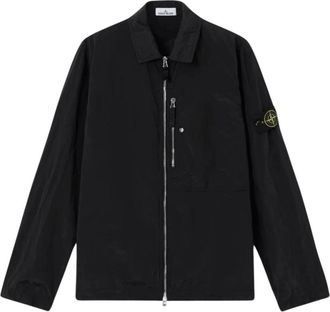 Stone Island Hombre, Chaquetas, Negro, Talla: S