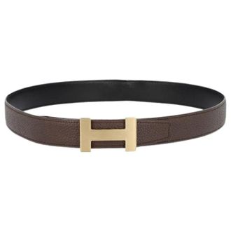 Herm&egrave;s Pre-owned Belts, female, Brown, Size: ONE SIZE Pre-owned H Buckle Belt