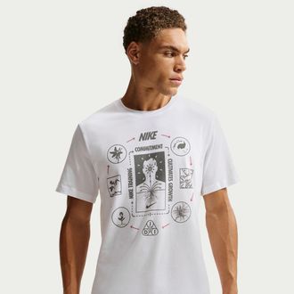 Nike Mens T-Shirt in White | IH1949-100