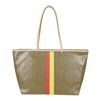 Tory Burch Tory Burch, Tote Bags, female, Brown, Size: ONE SIZE Theracer Shopper Bag