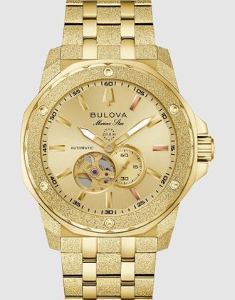 Bulova Marine Star Automatic Mens Watch 97A200