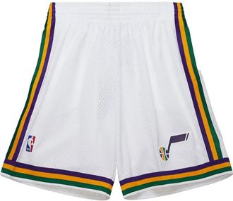Mitchell & Ness x NBA Shorts Utah Jazz 1991 - Bianco