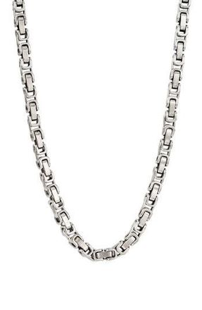 Ed Hardy Mens Interlinked Necklace in Silver at Nordstrom Rack