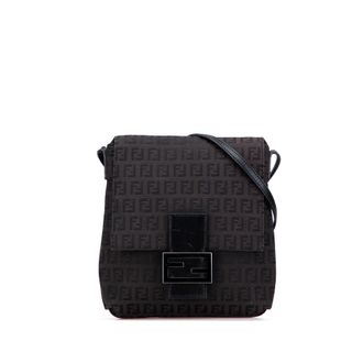 Fendi Signature Ff Logo Schoudertas