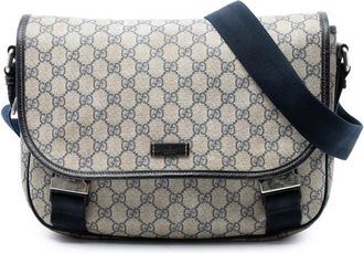 Gucci Pre-owned Gucci GG Supreme Crossbody Unisex 3UL45RWH28WV59D7
