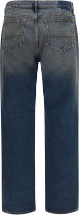 Golden Goose Mens Blue Cotton Relaxed Fit Jeans Clothing