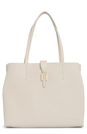 Furla Mia Sofia Large Leather Tote in Perla E at Nordstrom Rack