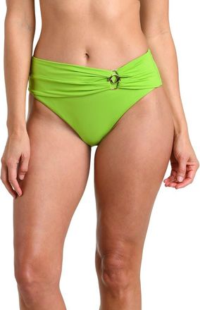 La Blanca Island Goddess Bikini Bottoms in Apple at Nordstrom, Size 16