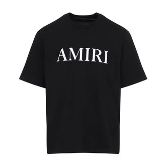 Amiri T-Shirts, male, Black, M, Core Logo Tee