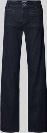 Cambio Cambio Wide Fit Jeans mit Eingrifftaschen Modell Tess in Dunkelblau, Gr&ouml;&szlig;e 32