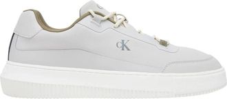 Calvin Klein Schoenen, Heren, Grijs, 44 EU, Casual Sneakers voor Dagelijks Gebruik