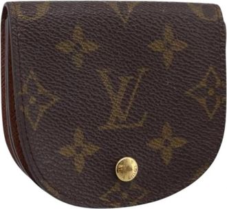 Louis Vuitton Pre-owned Portemonnee - Dames - Vintage Accessoires - Bruin - ONE Size - Vintage