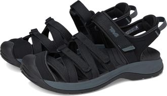 Teva Womens Tirra Sport Closed Toe Walking Sandals - Black - 5
