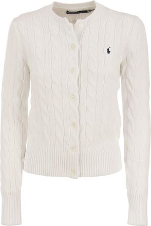 Polo Ralph Lauren Plaited Cotton Cardigan