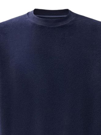 C.P. Company Lens-Detailed Fleece Sweatshirt - Navy