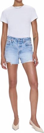 Pistola Denim Nova High Rise Short In Radiant Vintage