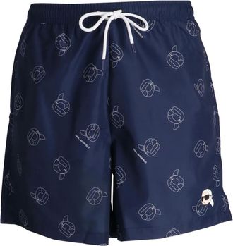 Karl Lagerfeld Costume da bagno Ikon - Blu