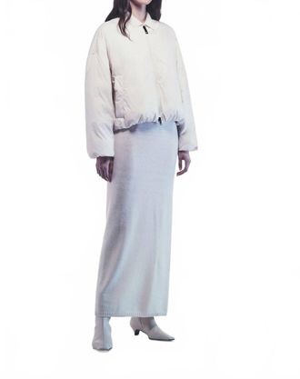 Liviana Conti Zane Down Jacket In Almond