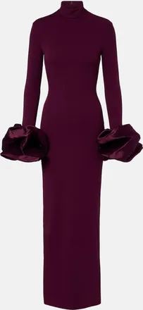 Solace London Viviana ruffled gown