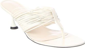 Proenza Schouler Cable T Strap Leather Sandal