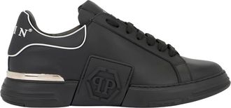 Philipp Plein unisex, Schoenen, Zwart, Maat: 46 EU Leer