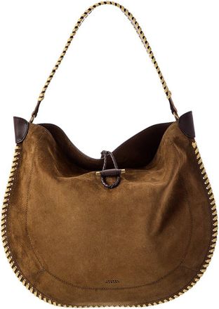 Isabel Marant Oskan Soft Suede Hobo Bag
