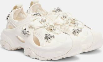 Simone Rocha x Crocs Trailbreak 2 embellished sneakers