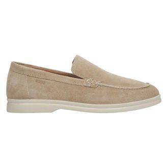 Estro & Luminara Echte Velours Loafers - Dames - Schoenen - Beige - Maat: 38 EU Velours