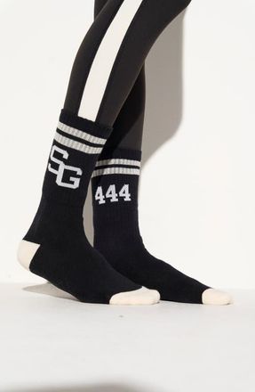 Spiritual Gangster 444 Crew Socks in Black at Nordstrom, Size 10-13