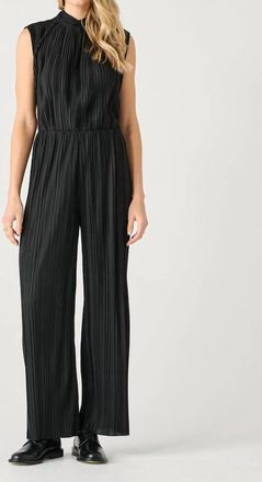 Dex Clothing Pull-On Pleated Pant In Black