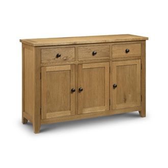 Julian Bowen Astoria Sideboard 1.3m - Oak - Julian Bowen | TJ Hughes