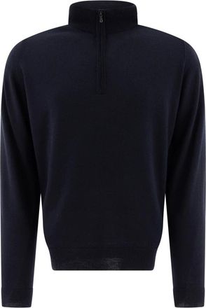 John Smedley Heren, Truien, Blauw, Maat: 2XL Wol