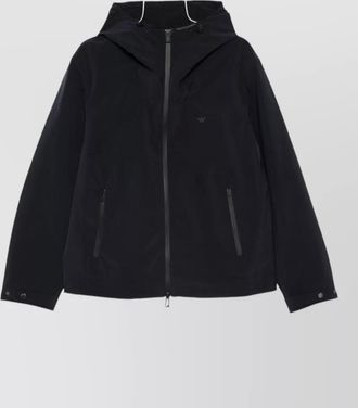 Emporio Armani hooded blouson jacket