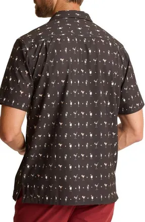 Tommy Bahama Bahama Coast Cocktail Conga Print Button-Up Shirt in Tapenade at Nordstrom, Size Xxx-Large